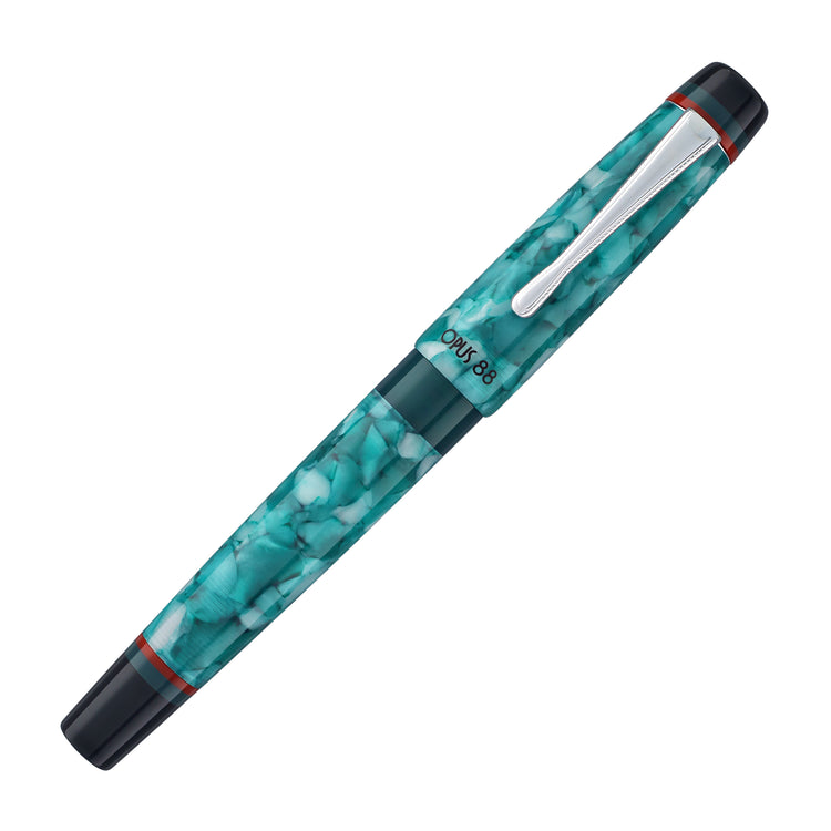 Opus 88 Minty Fountain Pen in Light Blue