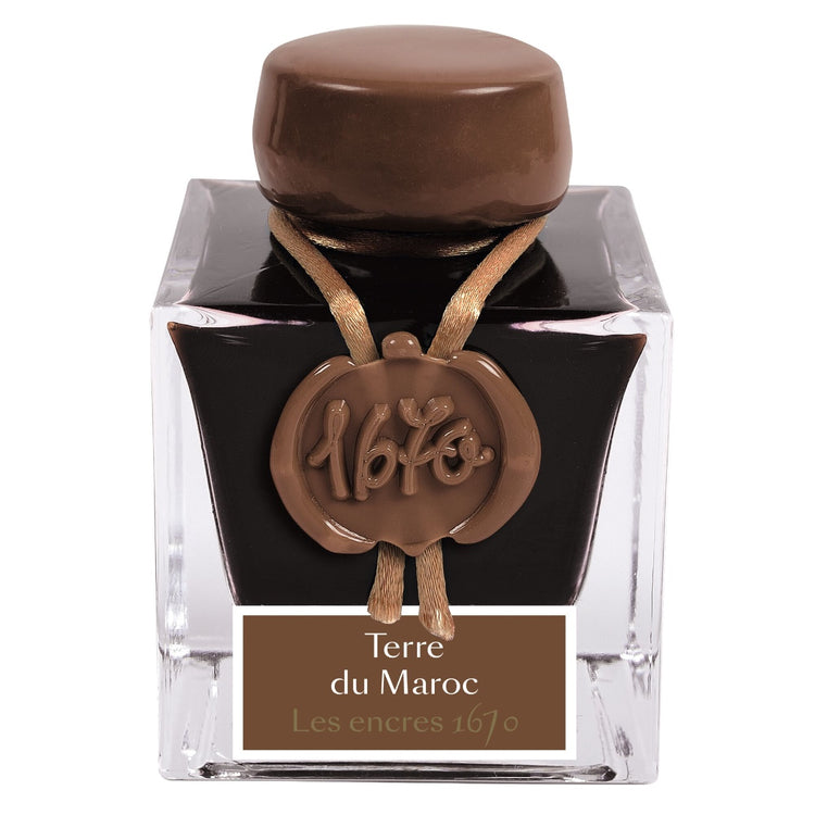 J. Herbin 1670 Anniversary Bottled Ink in Terre du Maroc - 50 mL