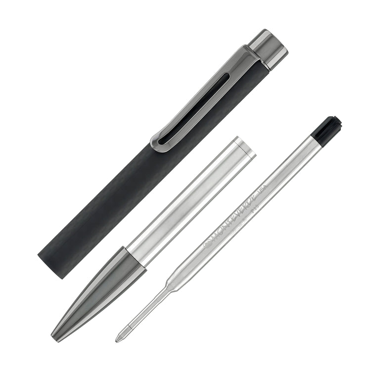 Monteverde USA Ritma Ballpoint Pen in Matte Carbon