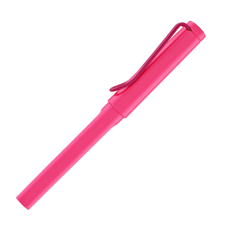 Lamy Safari Rollerball Pen in Neon Pink