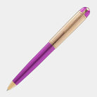 Wahl Eversharp Skyline Ballpoint Pen in Royal Purple with Rose Gold Trim