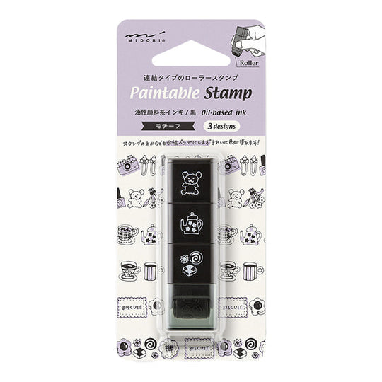 Midori Paintable Roller Stamp in Motif