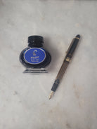 Misfit Item 0070 Pilot Custom 823 Fountain Pen in Amber with Gold Trim - 14K Gold Signature Nib