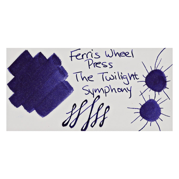 Ferris Wheel Press Fountain Pen Ink in Twilight Symphony - 20mL - Limited Edition