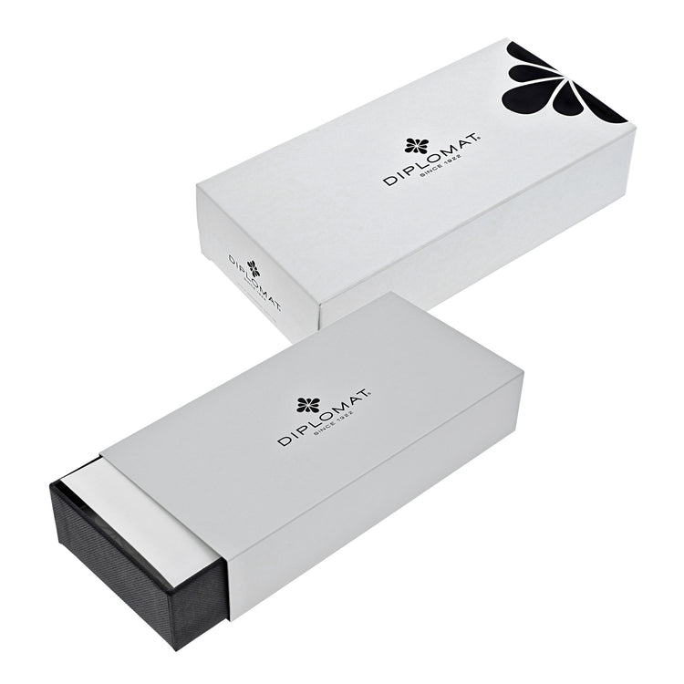 Diplomat Aero Fountain Pen in Rhomb Flame