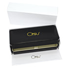 OMAS Studio Rollerball Pen in Grigio Luminoso with Rose Gold Trim