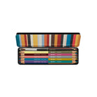 Caran d'Ache Paul Smith 5 Bicolor Set of 12 Coloured Pencils with Brush