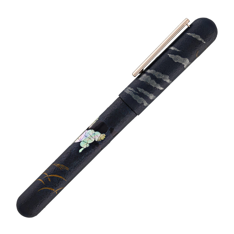 IKKAKU by Nahvalur Fountain Pen in Year of the Horse - 14k Gold