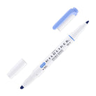 Zebra Mildliner Dual-Tip Highlighter in Dark Blue