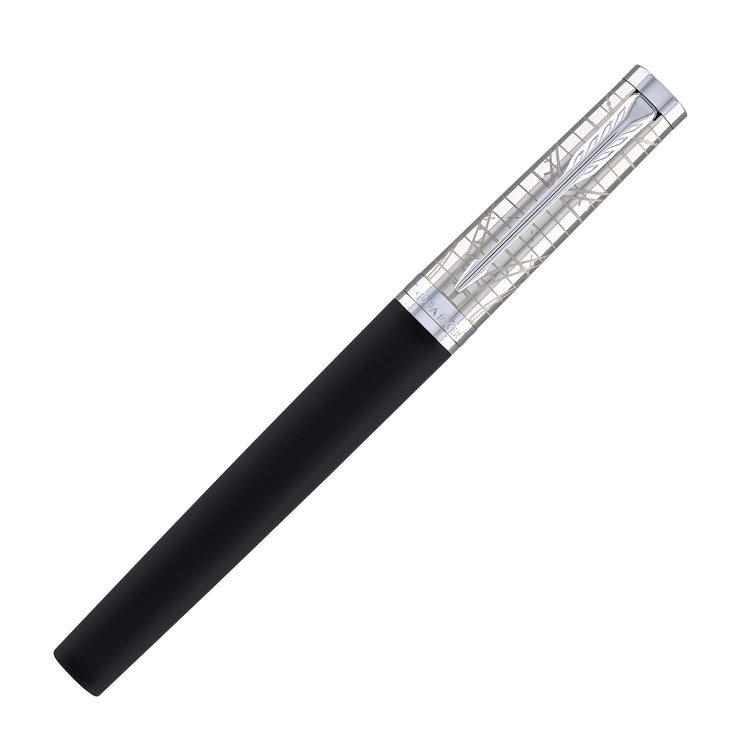 Parker Ingenuity Fountain Pen in Legacy of Flight with Chrome - Fine Point