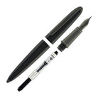 Diplomat Aero Fountain Pen in Pure Black