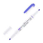 Zebra Mildliner Dual-Tip Highlighter in Lavender