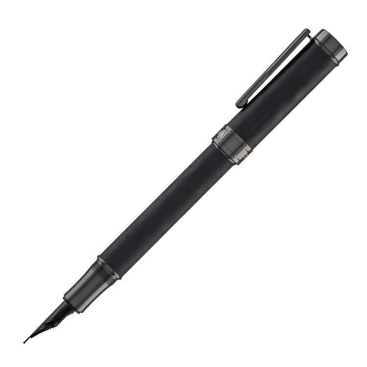 Conklin Endura Fountain Pen in Forged Carbon Fiber with Gunmetal Trim - Limited Edition