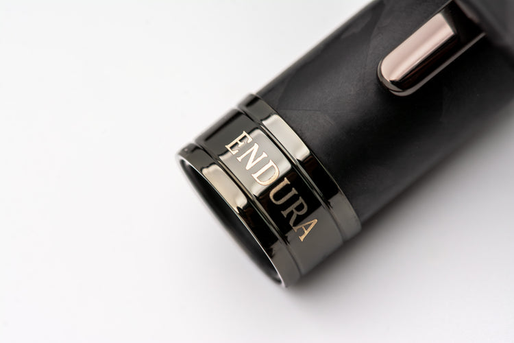 Conklin Endura Fountain Pen in Forged Carbon Fiber with Gunmetal Trim - Limited Edition