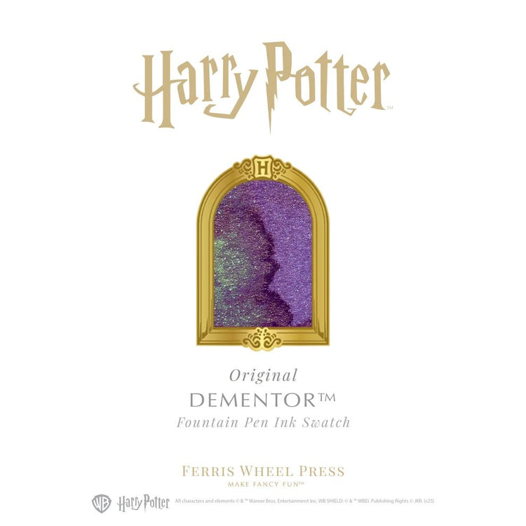 Ferris Wheel Press x Harry Potter Themed Masque Fountain Pen & 38ml Ink Set in Dementor
