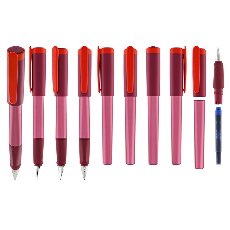 Lamy Nexx Fountain Pen in Multi-Red - Medium Special Edition
