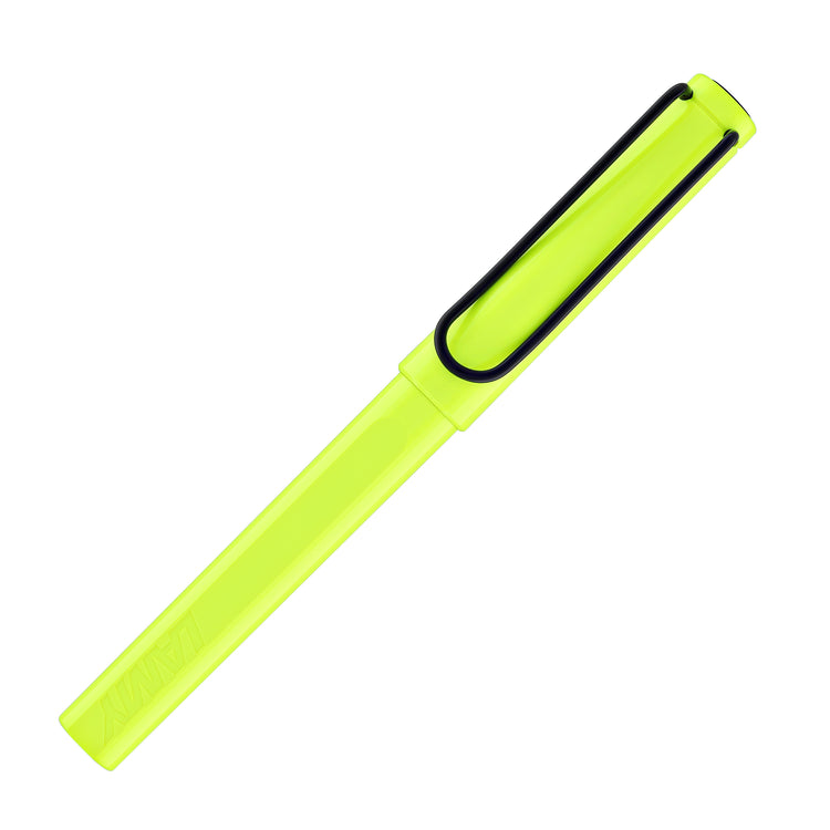 Lamy Safari Rollerball Pen in Neon Yellow