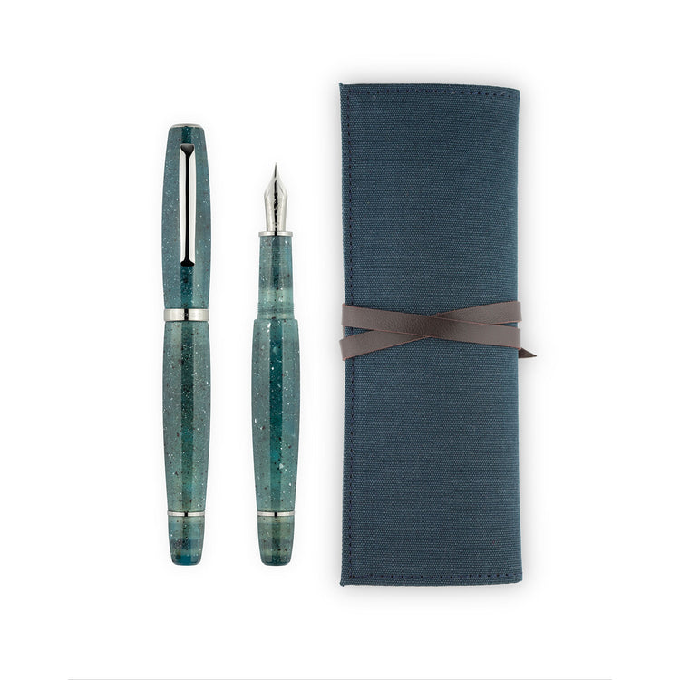 Scribo Feel Fountain Pen in Altre Stelle with Rhodium Trim