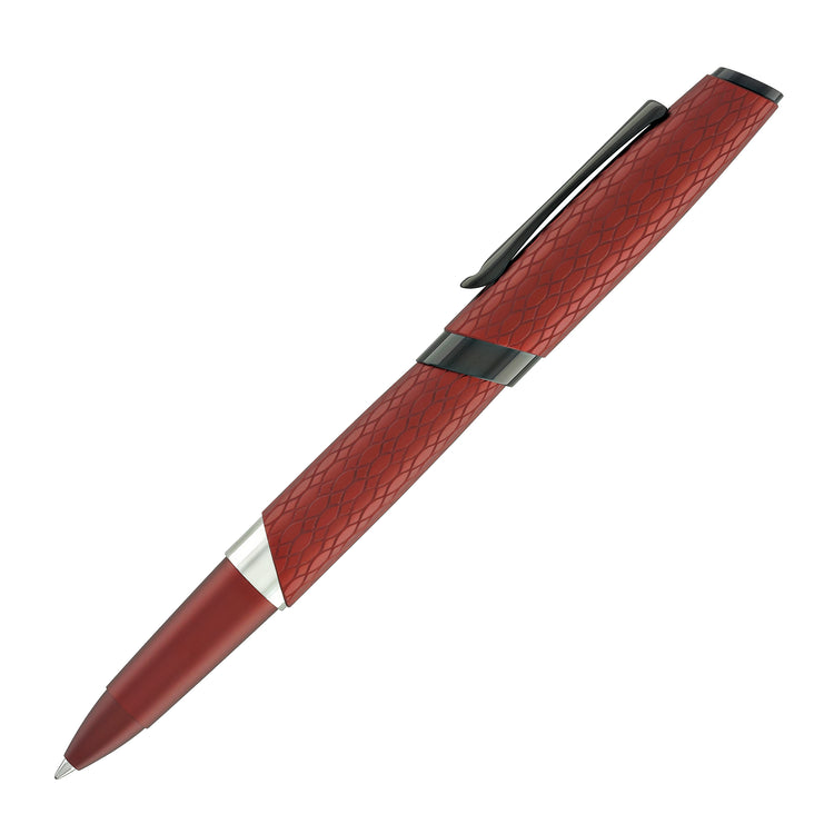 Diplomat Cobra Rollerball Pen in Burgundy Red