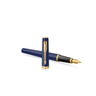 Parker Meridian Fountain Pen in Blue with Gold Trim - Fine