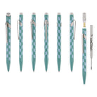 Caran d'Ache 849 Mosaic Ballpoint Pen in Water Green