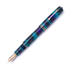 Leonardo Momento Zero Grande Fountain Pen in Luna with Rose Gold Trim