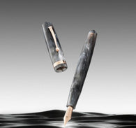 OMAS Studio Fountain Pen in Grigio Luminoso with Rose Gold Trim