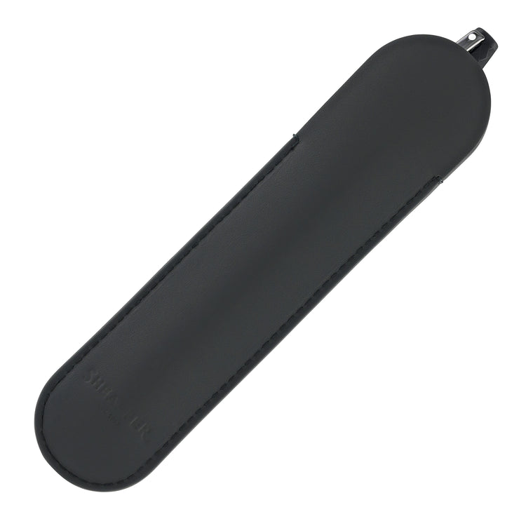 Sheaffer Legacy Chevron Ballpoint Pen in Matte Black with PVD Gunmetal