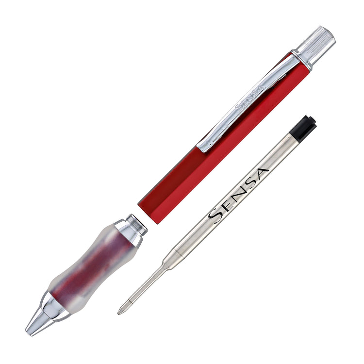 Sensa Sensagraph Ballpoint Pen in Cardinal Red