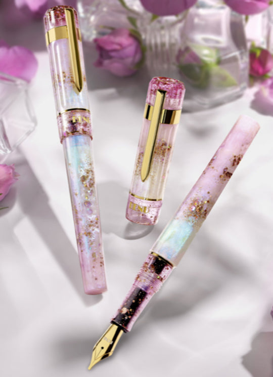 Benu Tribute Fountain Pen in Rose de Mai