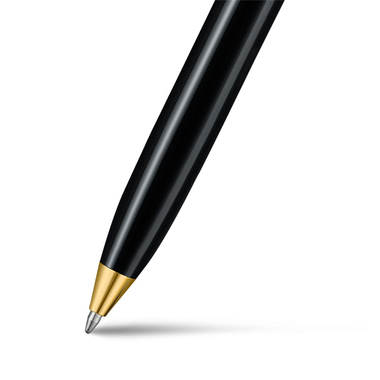 Sheaffer Balance III E893 Ballpoint Pen in Glossy Black & Gold Trims
