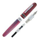 Conklin 1898 Stabilized Wood Fountain Pen in Matte Purple with Chrome Trim - Limited Edition