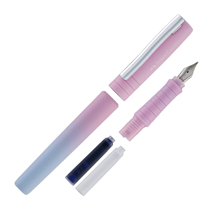 Faber-Castell Poly Flow Fountain Pen in Blushing Sky