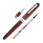 Conklin Streamline Rollerball Pen in Glossy Sunset Medley with Chrome Trim - Limited Edition