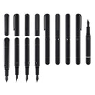 Narwhal Nautilus Fountain Pen in Cephalopod Black
