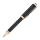 Monteverde Innova Ballpoint Pen in Matte Carbon with Rosegold Trim