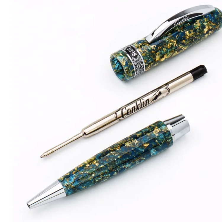 Conklin 1898 Solaris Ballpoint Pen in Blue