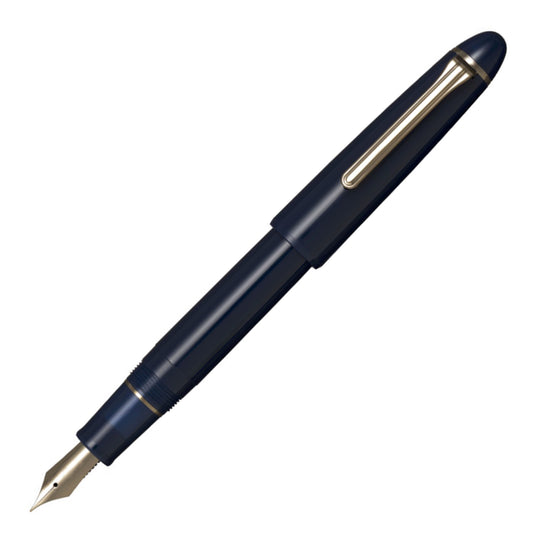 Sailor 1911 Casual L Basis Fountain Pen in Muted Blue, Gold Trim
