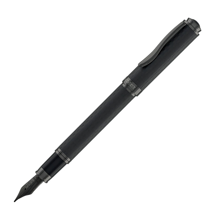 Monteverde Innova Fountain Pen in Matte Carbon with Gunmetal Trim