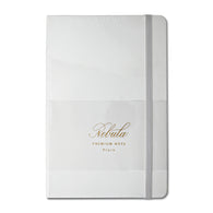 Nebula by Colorverse A5 Premium Notebook in Snow White
