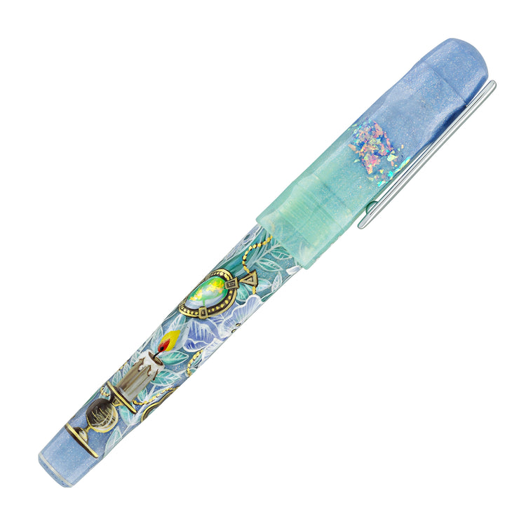 Benu Talisman Fountain Pen in White Lily
