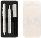 Faber-Castell Grip Harmony Fountain and Ballpoint Pen in Coconut Milk -  Gift Tin