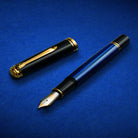 Pelikan Souverän M1000 Fountain Pen in Black - Blue