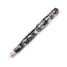 Leonardo Momento Zero Grande Fountain Pen in Sole with Rose Gold Trim