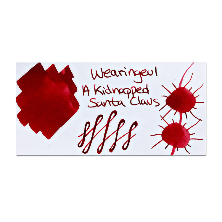 Wearingeul Christmas Edition Ink in A Kidnapped Santa Claus - 30mL