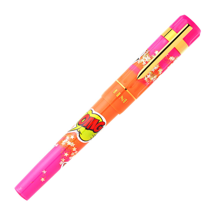 Benu Tribute Pop Art Capsule Fountain Pen in Wow!