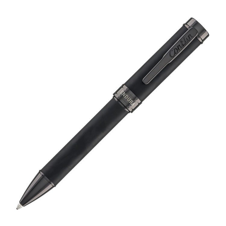Conklin Endura Ballpoint Pen in Forged Carbon Fiber with Gunmetal Trim - Limited Edition