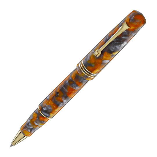 Leonardo Momento Zero Rollerball Pen in Lava e Cenere