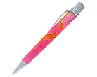 Retro 51 Tornado Cosmic Swirl Rollerball Pen in Pink & Orange