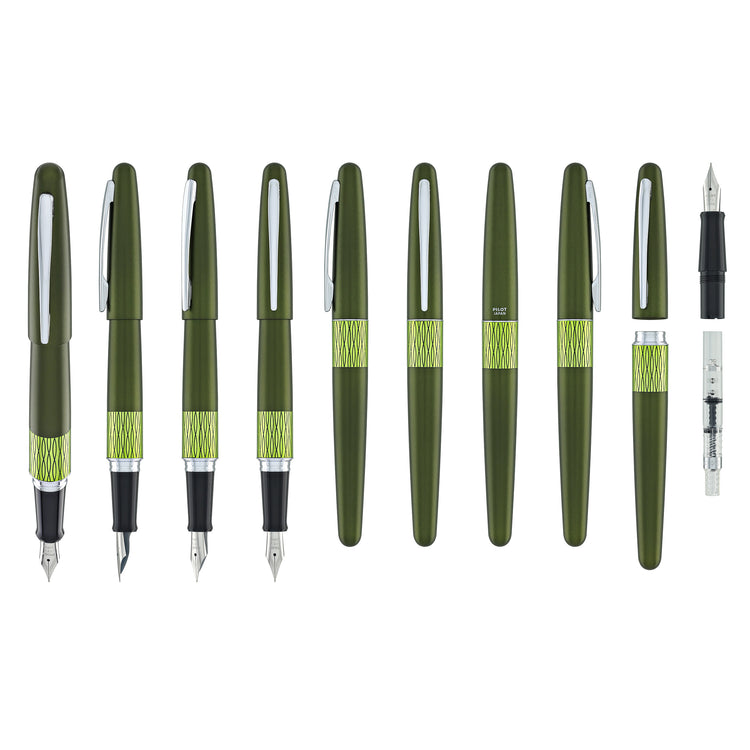 Pilot MR Chanomegumi Fountain Pen in Green - Limited Edition